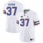 Men's Florida Gators #37 Tyler Waxman NCAA Jordan Brand White Authentic Stitched College Football Jersey EZJ1162JA